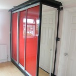 Blood Red Sliding Doors