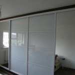 White Glass and Mirror Panels